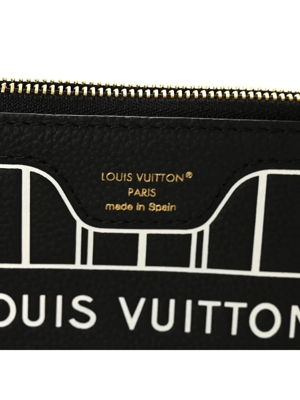 Louis Vuitton Calfskin Neverfull Inside #270061L59B